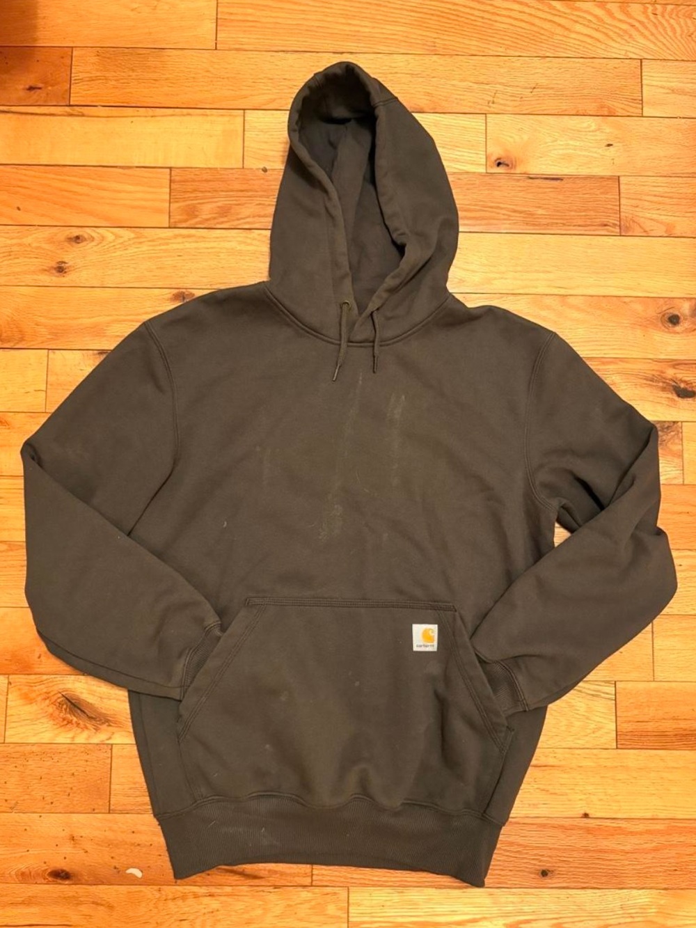 Carhartt Men's Crewneck Hoodie in Dark Grey
